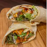 今なら2倍盛り炭火焼きチキンティッカーナンロール CHICKEN TIKKA NAAN ROLL（インドネパールビリヤニカレー創作料理サムジャナ）