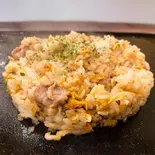 鉄板チャーハン（もんじゃ・お好み焼 絵夢）