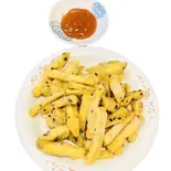 揚げたサツマイモ KHOAI LANG CHIÊN（ベトナム料理チェーサイン2号レストラン）