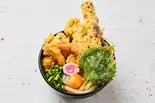 天ぷらぶっかけスペシャル（【武蔵野うどん専門店】東京KINGうどん 駒込）