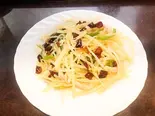 ジャガイモの酢辛炒め(酸辣土豆丝)Stir-fried potatoes with vinegar（吉聚閣）