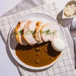 国産こだわり鶏カレー(八王子トッピング)（8kitchenミヤ）