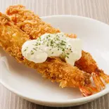 海老フライ2本（神田たまごけん福岡天神店）