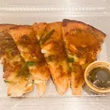 海鮮チヂミハーフサイズ4枚入り（キンパ専門店エブリ）