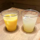 オレンジジュース100%（45CAFE）