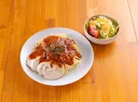 チキンチリトマトスパゲティ（珈琲通）