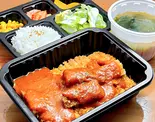 韓国式豚カツ(ワンドンカス)定食(にっこりマッコリ高田馬場店)