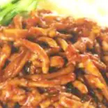 豚肉あんかけご飯(けいぐん飯店)