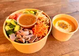 Sunagimo+potage（TAKE OUTのサラダ屋さん WBcafe）