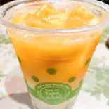 マンゴラシシMango lassi(インドカレー 金丸)