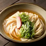 冷やしぶっかけうどん cold udon（うどん幸波）