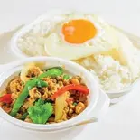 ガパオライスセット Gra Pao Rice（絆タイ料理 門前仲町）