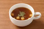 オニオンスープ Onion Soup（肉屋のハンバーグ＆ガーリックライス MAX GRILL 練馬高野台店）