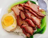 台湾風チャーシューかけご飯(台湾料理 有香園)