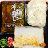 セット天ぷらうどん（ちから餅 阪急塚口店）