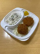 豚メンチ弁当(亀有メンチ)