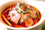 ブンボーフェ(ピリ辛牛スジコラーゲンスープ麺)/Bun Bo Hue（ベトナムリゾートレストラン ハノイマチ）
