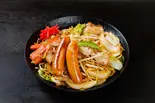 豚入りウィンナー焼きそば(ソース)（大盛り無料！具材山盛り焼きそば専門「かなざわ商店」）