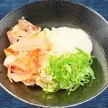 とろろ醤油うどん（讃岐うどん酒場 川金）