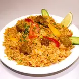 マトンビリヤニ(Mutton biriyani)（亜細亜食堂ミルチ 生田店）