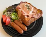 エッグベネディクト風フレンチトースト（たいむとりっぷ アテネ・フランセ店）