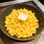 コーンバター（もんじゃ 鉄板お好み焼き のだ）