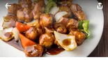 黒酢豚(餃子酒家旭)
