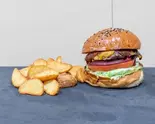 BBQチーズバーガーSET BBQ Cheeseburger Set（BURGERLION UTSUBO A GOGO）