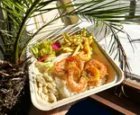 レモンバターシュリンプ（B級ハワイアンランチ！）