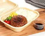 肉汁あふれる贅沢ハンバーグ〈特製ソース仕立て〉（名古屋飯 丼＆ハンバーグ専門店 躍郎喜(おどろき)）