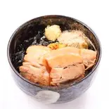 トロ肉丼 roasted pork fillet rice（台湾まぜそば麺屋はなび エクスプレス 墨田店）