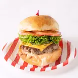 100%レタトマチーズ/The 100% Burger w/ Lettuce, Tomato ＆ Cheese（JB's TOKYO エキュート赤羽みなみ店）