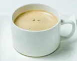 ほうじ茶ラテ HOT（EVERYDAYBURG～食べるソースのハンバーグカフェ～）