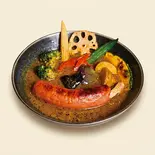 骨付きフランクのスープカレー（がるる）