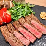 黒毛和牛ステーキ定食【Black Cow Wagyu Beef Steak Set Meal】（HALAL WAGYU RAMEN ＆ BEEF CUTLET SHUNPUDOU 春風堂）