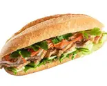 スペシャルのバインミー ( Bánh Mỳ Thập Cẩm)（ベトナム料理モク屋木場店）