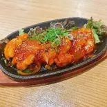 若鶏のチリソース炒め(博多もつ鍋総本家 喜楽 清水店)