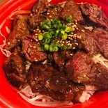 牛ハラミ丼（MusicBar ケツの穴）