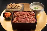 <定食>割りしたで作る黒毛和牛丼 並（黒毛和牛すき焼き丼 前田 名駅南店）
