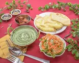 チーズナンランチ Cheese Naan Lunch（ニュータージマハルエベレスト 関大前店）