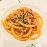 シチリア料理の定番 イワシのパスタ サルデ（トラットリアグランドゥーカ 関内馬車道店）