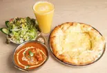 チーズナンカレーセット[CHEESE NAN SET]（INDIAN RESTURANT OM GANESHA）