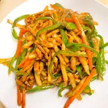 54.青椒肉絲（湘逢中華料理）