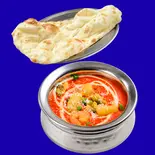 ミックスシーフードカレーセット 【Mixed Seafood Curry Set】（インド。アジアン料理ダナパニ光が丘店）