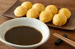 《有明海産のとろっと焼き海苔スープ》はっちゃんの明石焼き(まるちゃんのたこ焼き 上青木3丁目店)