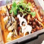 三種海鮮ピリ辛煮込み 水煮三鮮（台湾料理 金彩）