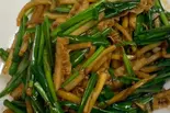 韭菜牛肚 牛ハチスとニラの香り炒め（上海苑）