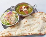ほうれん草マトンカレーセット Sag Mutton Curry Set(とととん丸 戸越店)