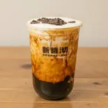 チーズ黒糖タピオカミルク(新時沏 亀有店)