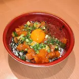サーモンユッケ丼（鳥八 下丸子店）